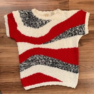 80s Short Sleeve Knit